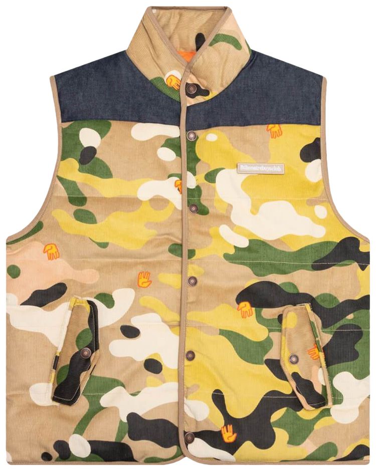 Billionaire Boys Club Puffer Vest Fog