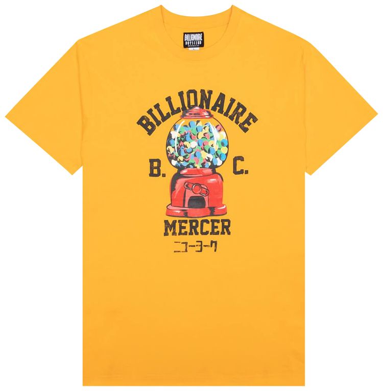 Billionaire Boys Club Gumball Galaxy Short Sleeve Knit Old Gold