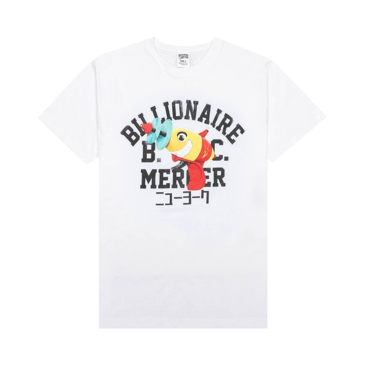 Billionaire Boys Club Raygun Short Sleeve Tee White