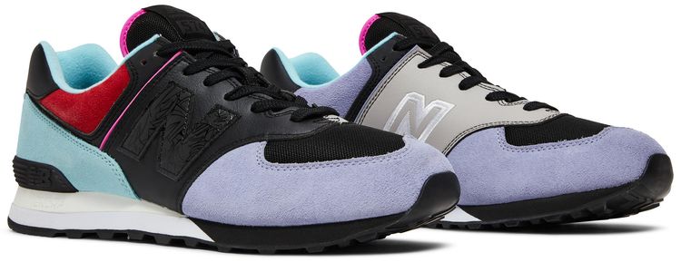 Louis De Guzman x New Balance 574 Geometric Color Blocked
