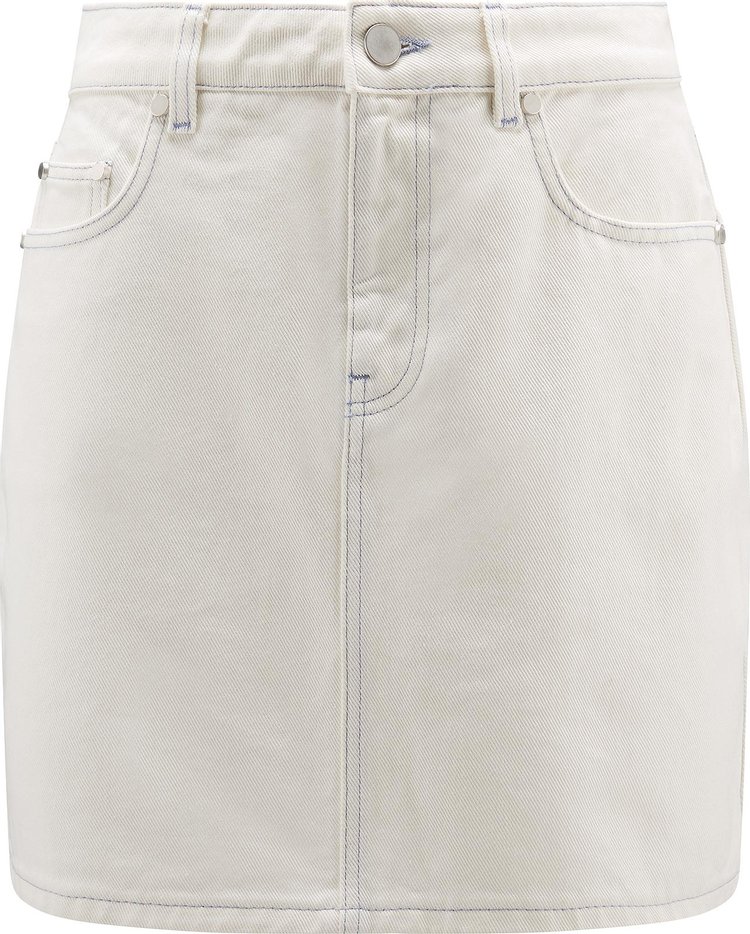MCQ Straight Mini Skirt 'Off White'