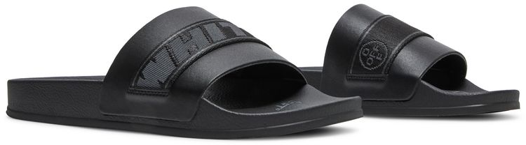 Off White Industrial Sliders Black