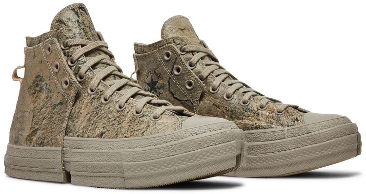 Feng Chen Wang x Converse Chuck 70 2 in 1 High Concrete Grey