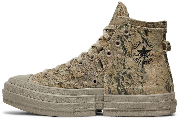 Feng Chen Wang x Converse Chuck 70 2 in 1 High Concrete Grey