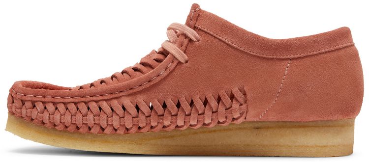 Supreme x Woven Wallabee Pink