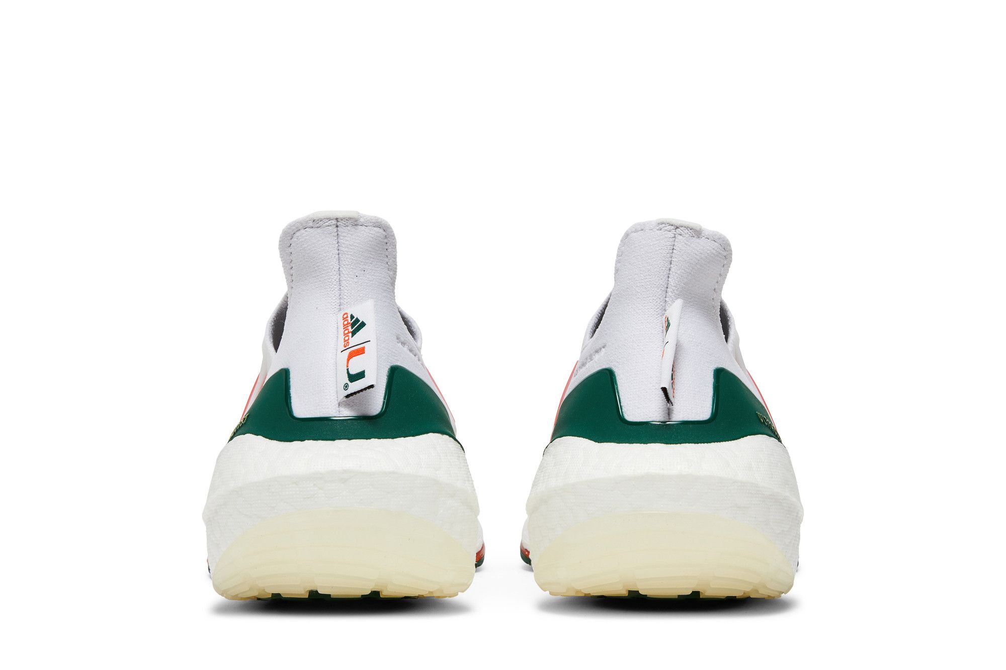 Buy Adidas UltraBoost 21 'NCAA Pack - Miami' - GX7966 | GOAT