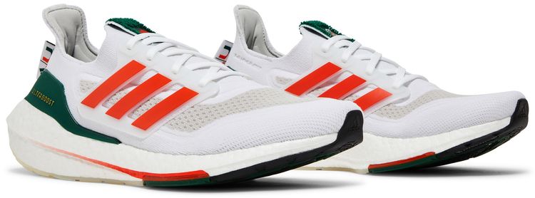 Adidas UltraBoost 21 NCAA Pack   Miami