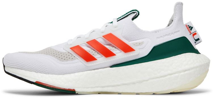 Adidas UltraBoost 21 NCAA Pack   Miami