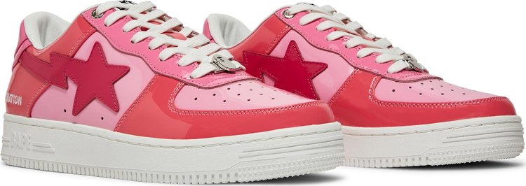 Bapesta Low M1 Camo Combo   Pink