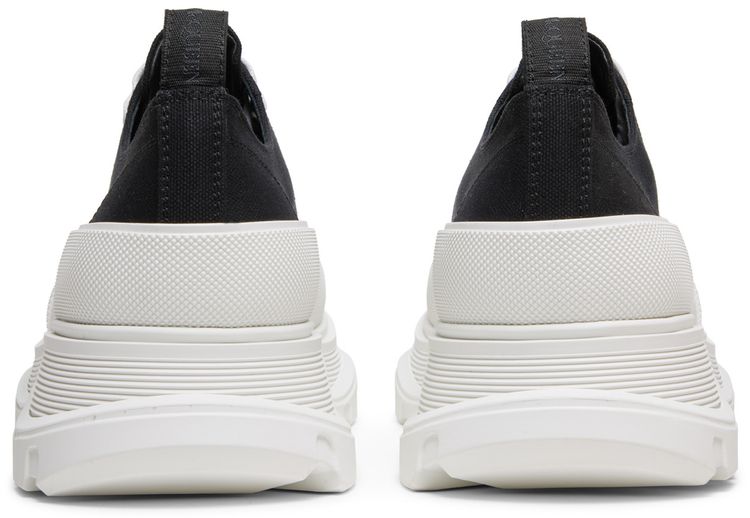 Alexander McQueen Tread Slick Lace Up Black White