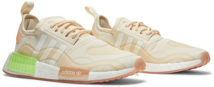 Adidas Wmns NMD R1 Wonder White Signal Green