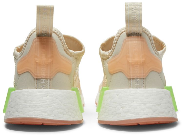 Adidas Wmns NMD R1 Wonder White Signal Green