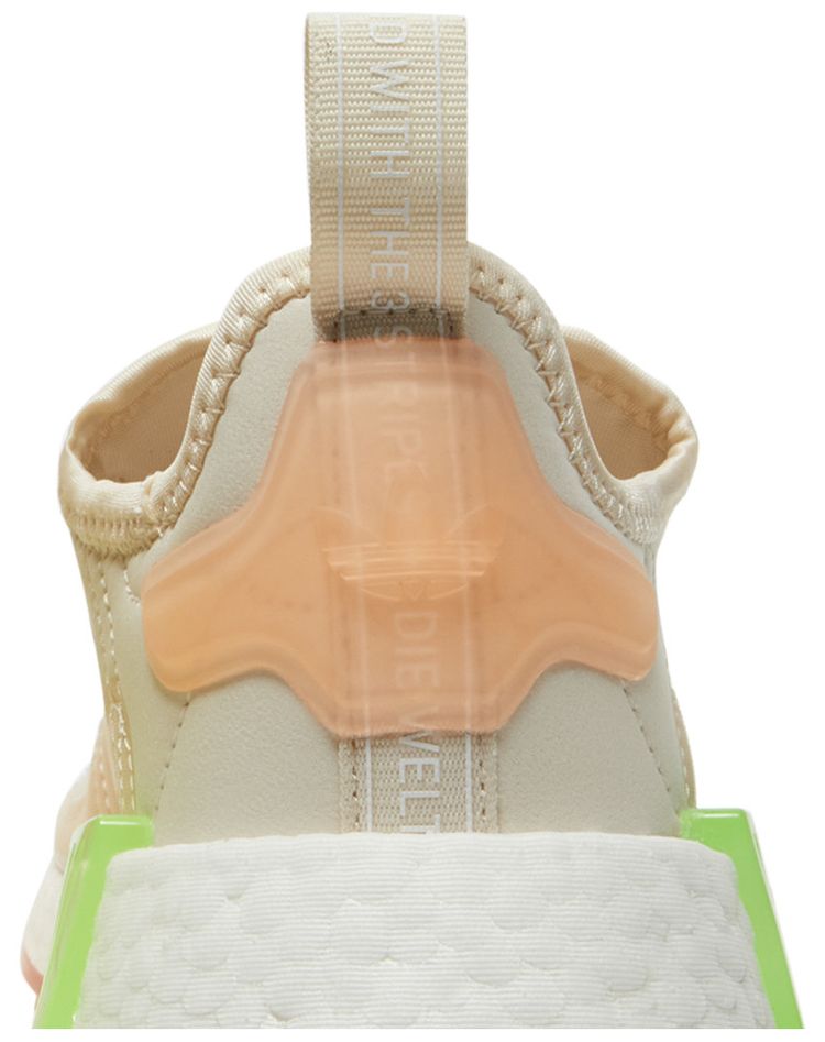 Adidas Wmns NMD R1 Wonder White Signal Green