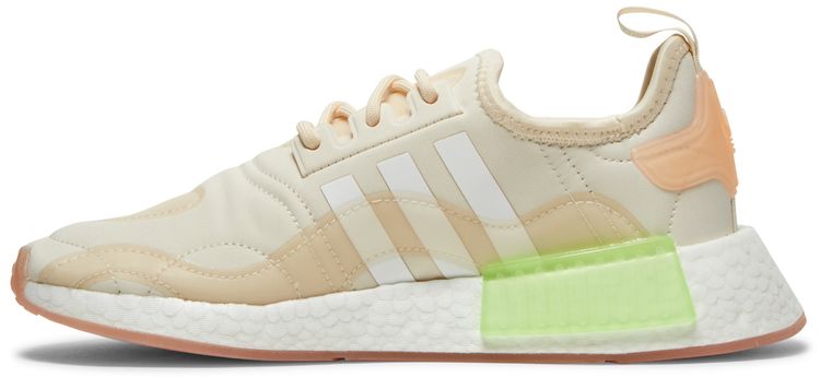 Adidas Wmns NMD R1 Wonder White Signal Green