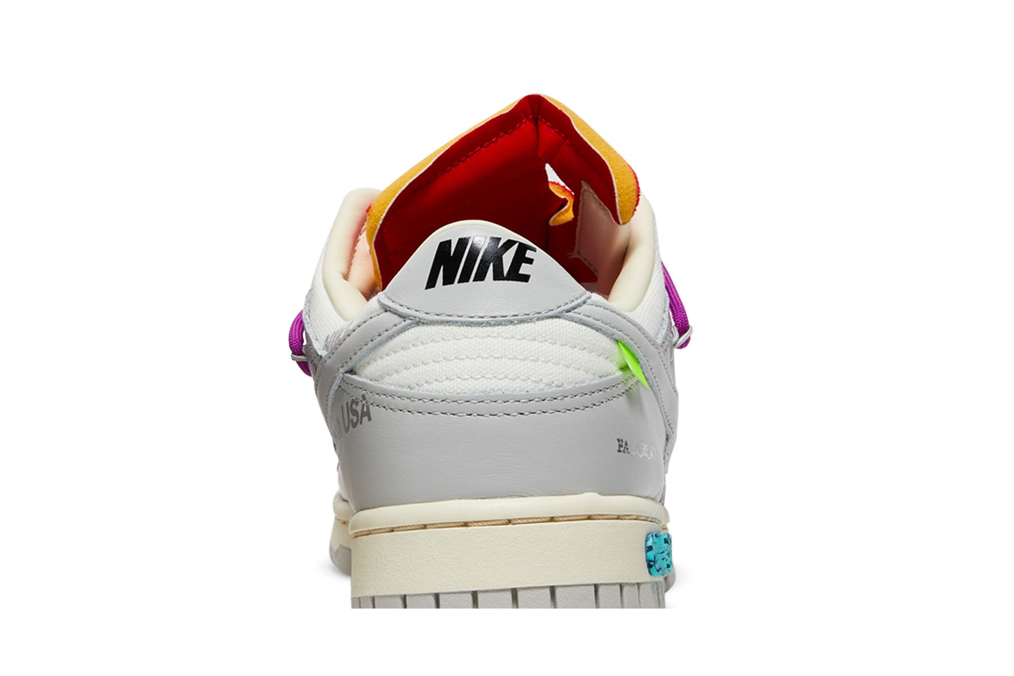 Buy Off White x Dunk Low Lot 45 of 50 DM1602 101 GOAT CA
