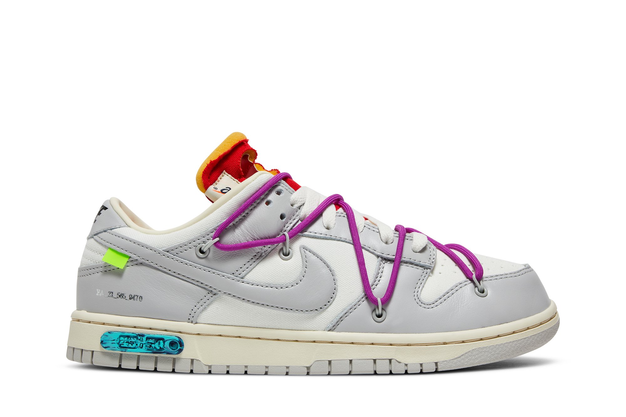 Off-White x Dunk Low 'Lot 45 of 50' | GOAT