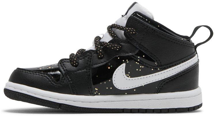 Air Jordan 1 Mid SE TD Black Glitter