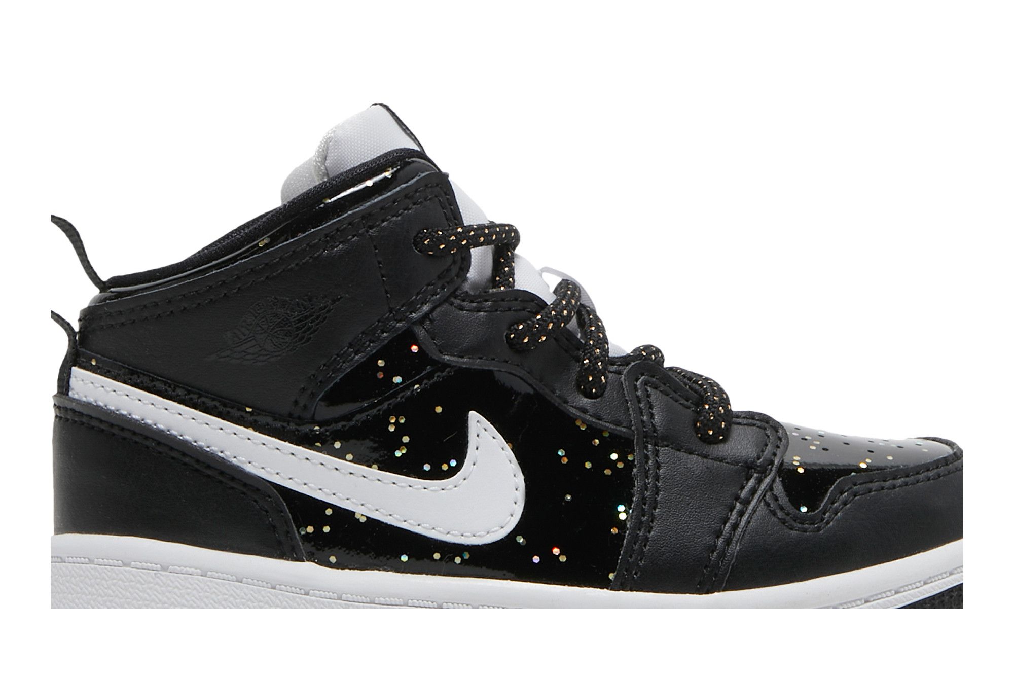 Black glitter jordans online