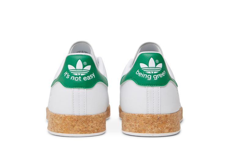 adidas gazelle silver green womens Adidas x CLOT Unisex Stan Smith Cloud White / Green / Cloud White Low Top  Espadrille Sneakers