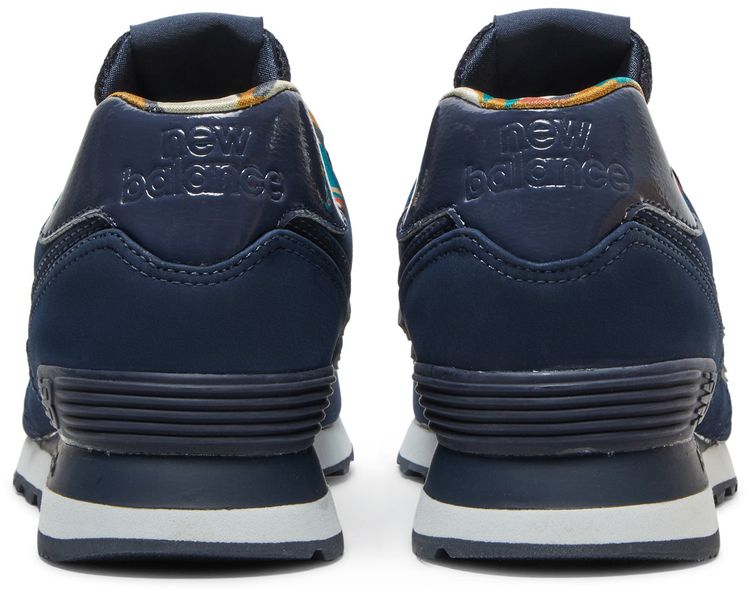 New Balance 574 Dark Blue Camo