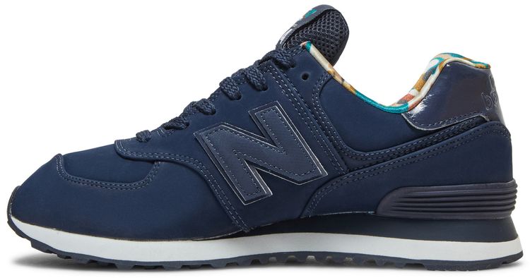 New Balance 574 Dark Blue Camo