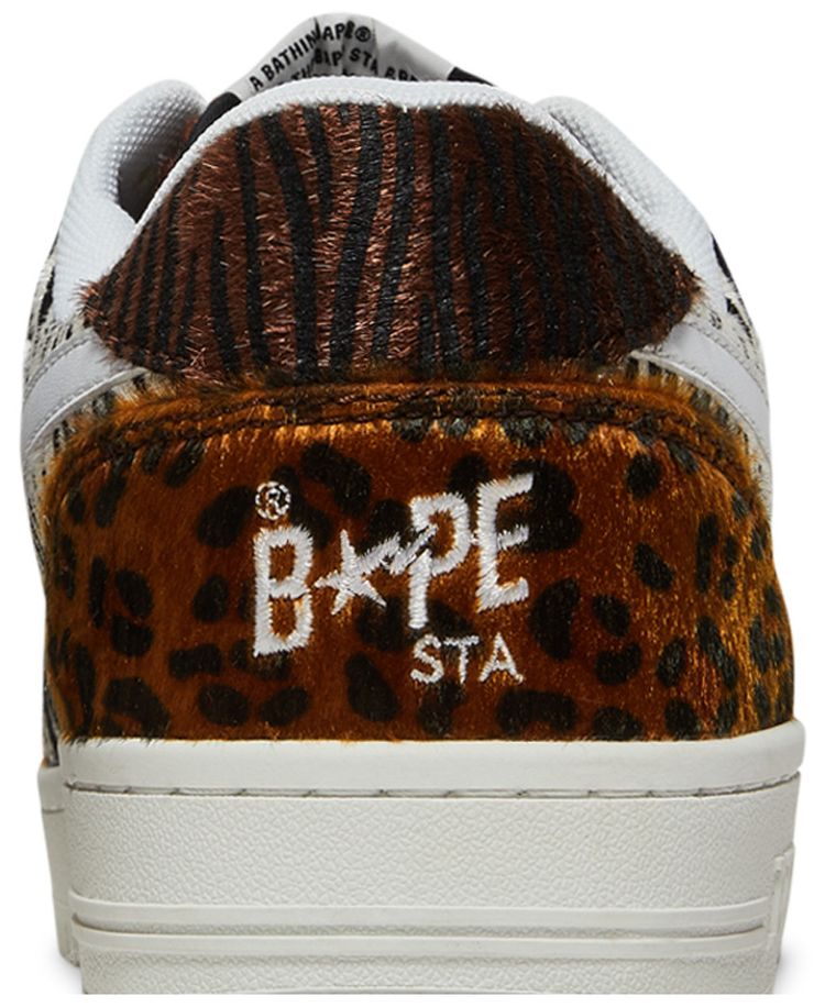 Bapesta Low M2 Animal Mix