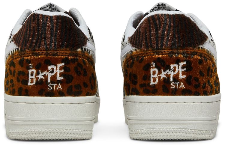 Bapesta Low M2 Animal Mix