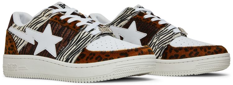Bapesta Low M2 Animal Mix