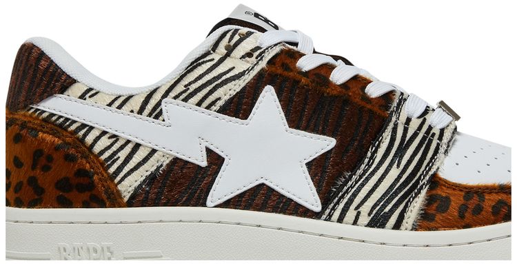 Bapesta Low M2 Animal Mix