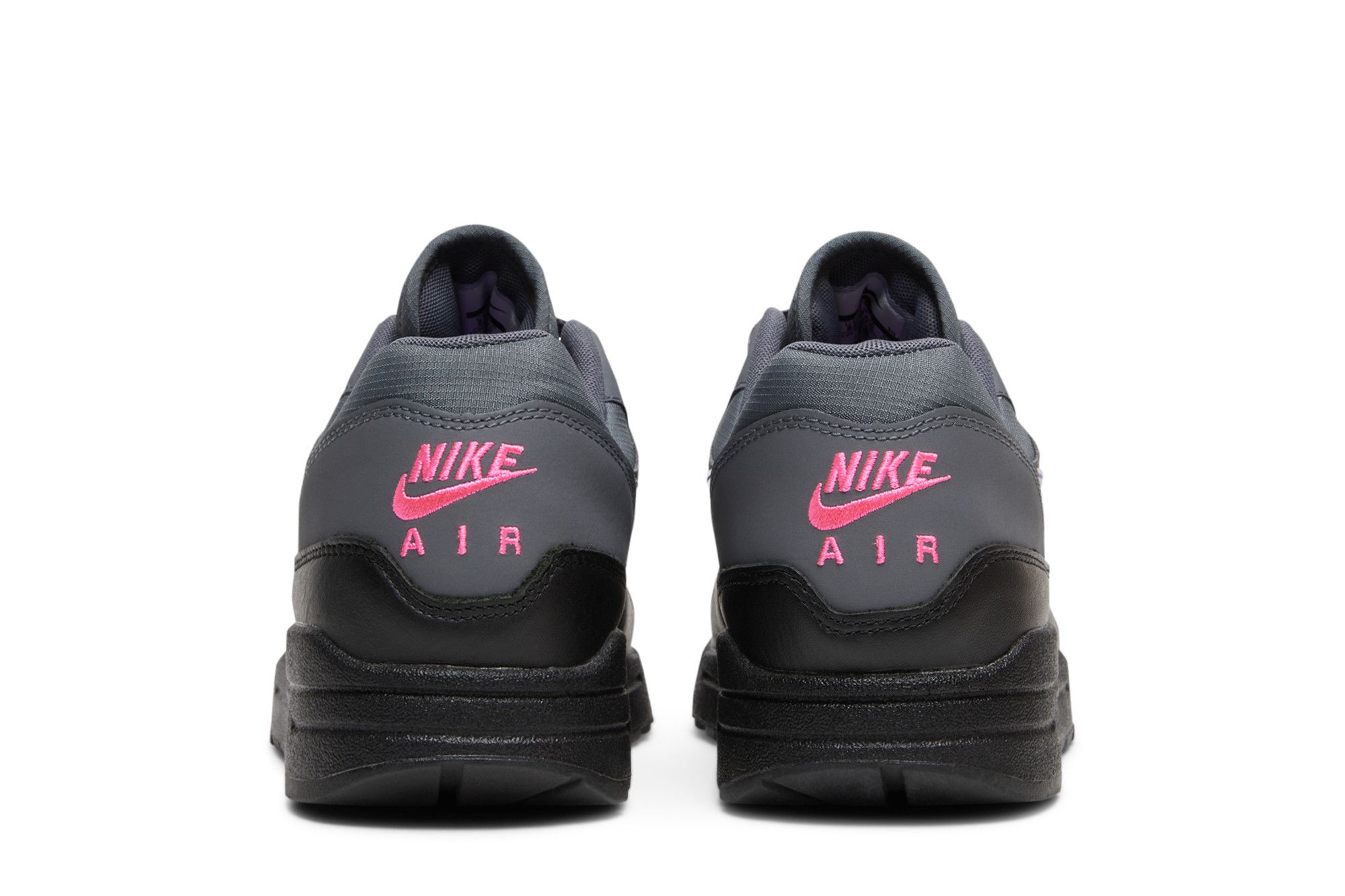 air max 1 dark grey fierce purple