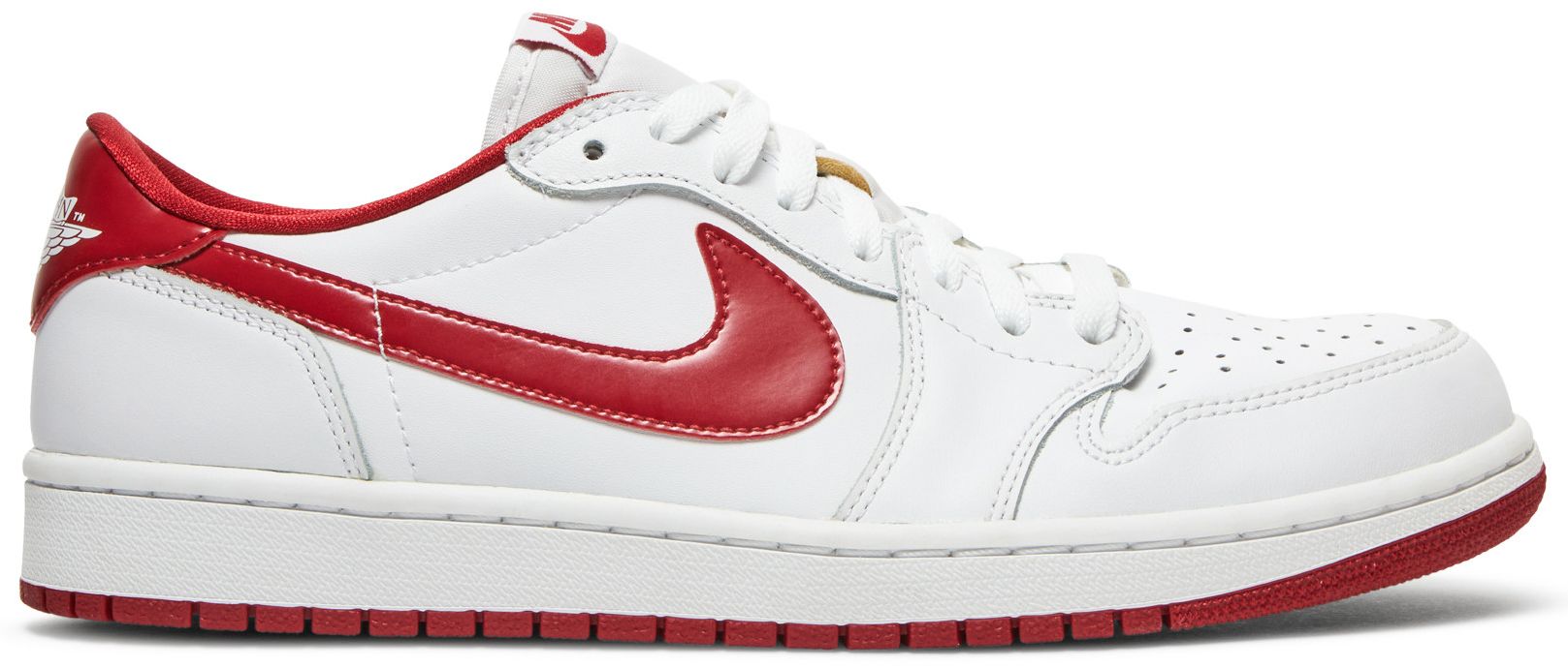 red and white retro 1 low