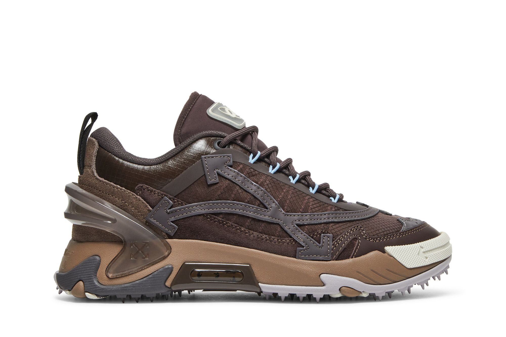 Off white brown shoes cheap
