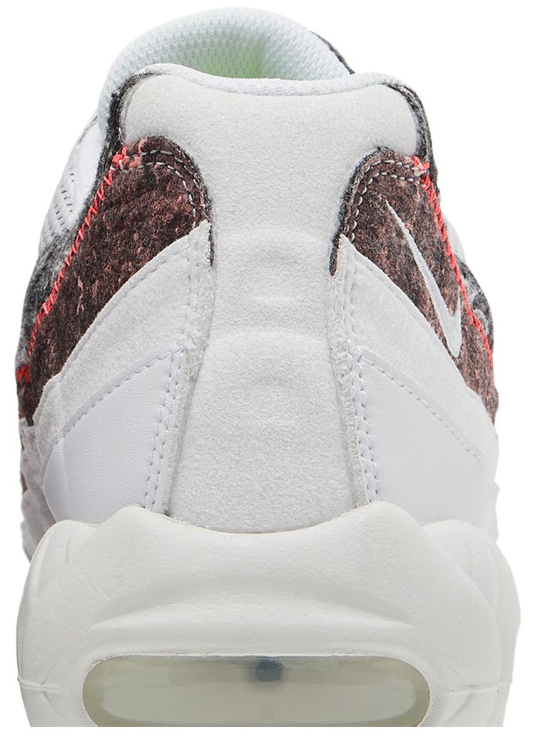 Nike Air Max 95 M2Z2 Recycled Wool Pack   White Bright Crimson