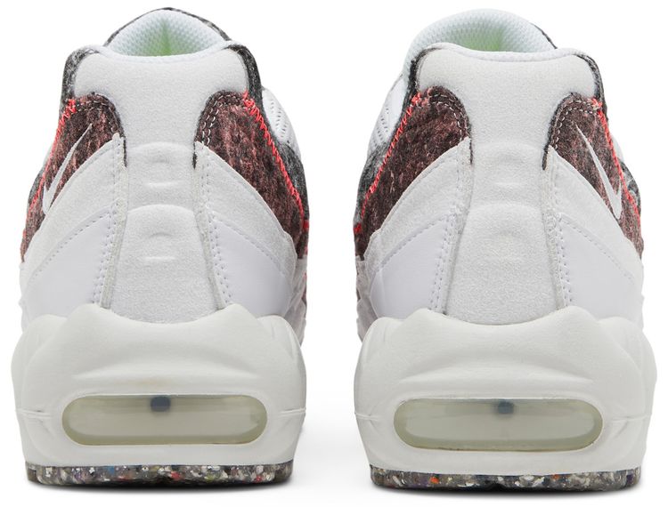 Nike Air Max 95 M2Z2 Recycled Wool Pack   White Bright Crimson