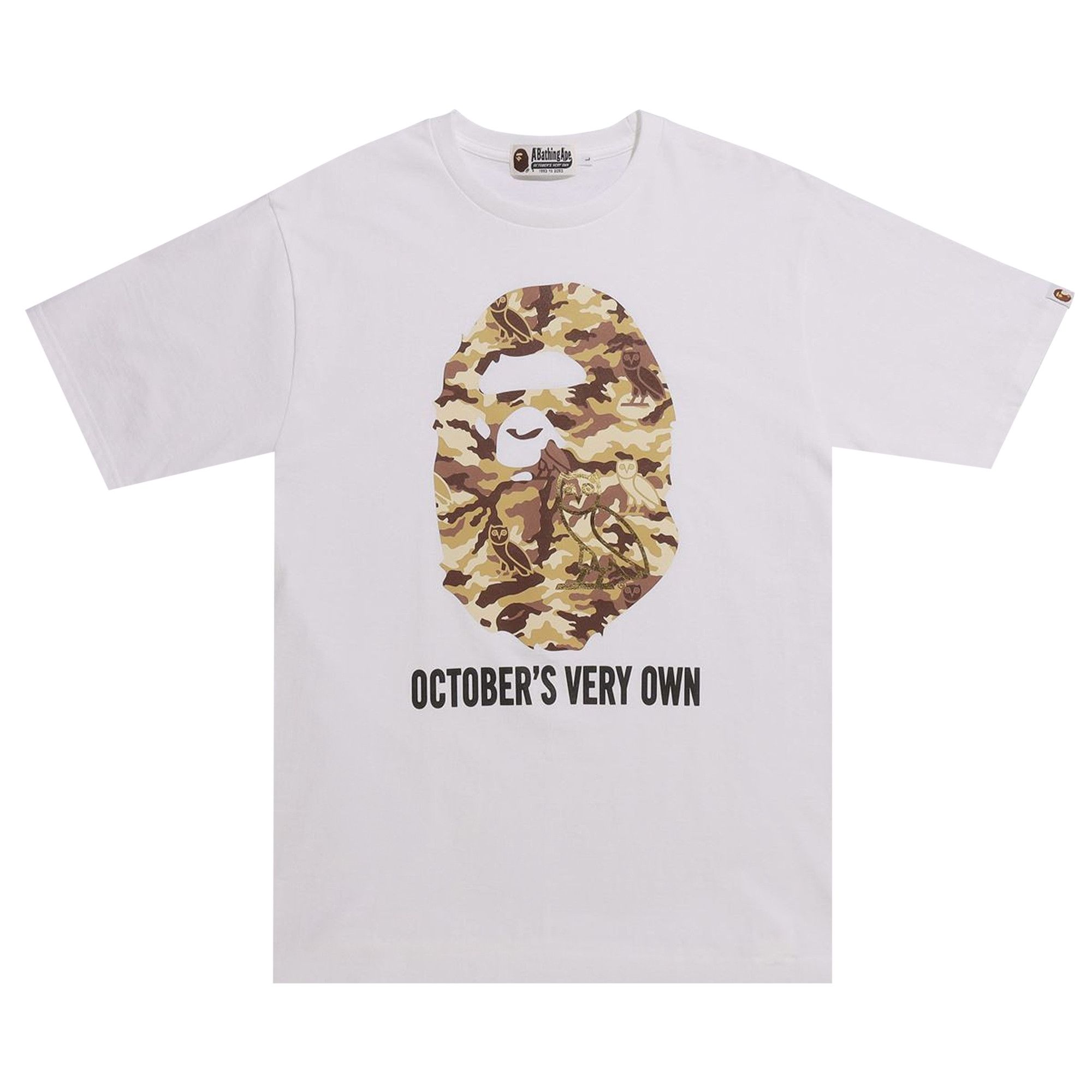 APE  BAPE  KAWS OVO tシャツ HEAD shark s 白 APE BAPE KAWS OVO tシャツ HEAD shark s 白 トップス