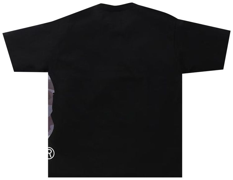 BAPE Color Camo Side Big Ape Head Relaxed Tee BlackBurgundy