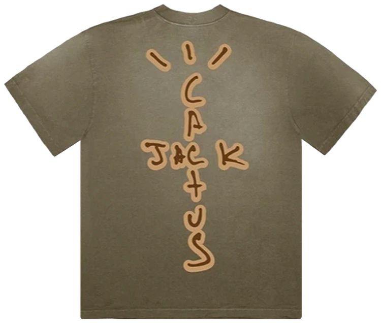 Cactus Jack by Travis Scott Highest In The Room Dive T Shirt Green