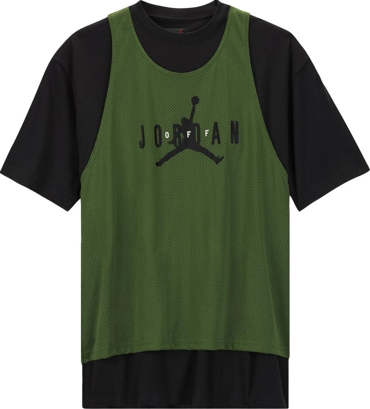 bande igennem håndflade Buy Air Jordan x Off-White Short-Sleeve Top 'Forest Green' - CV3518 361 |  GOAT