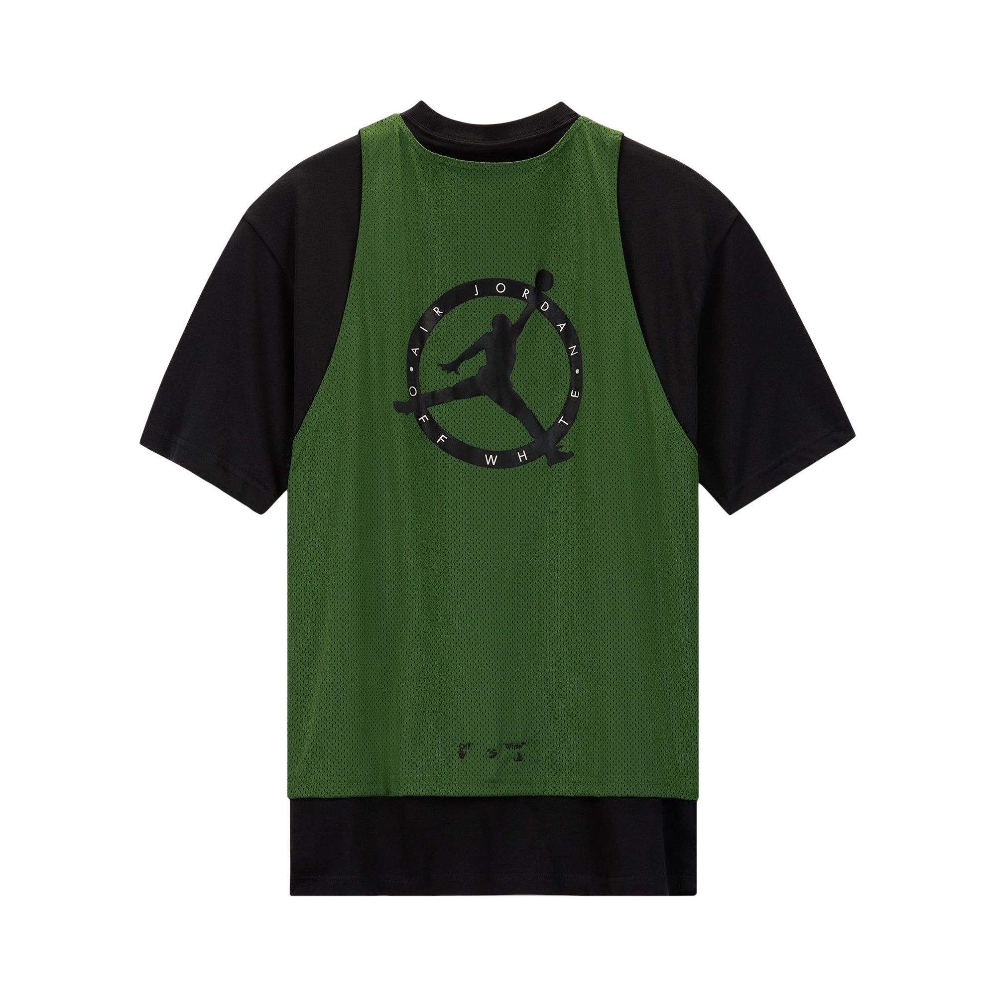 Buy Air Jordan x Off-White Short-Sleeve Top 'Forest Green Buy Air Jordan x Off-White Short-Sleeve Top 'Forest Green