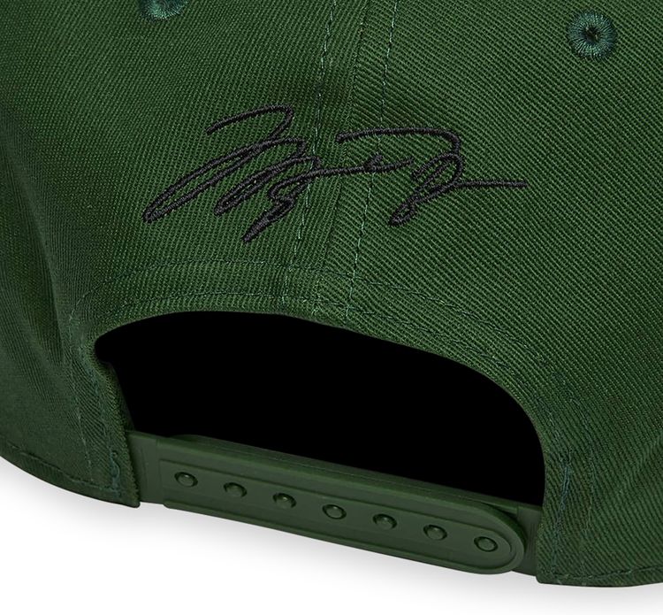 Air Jordan x Off White Pro Jumpman Air Cap Forest GreenBlack