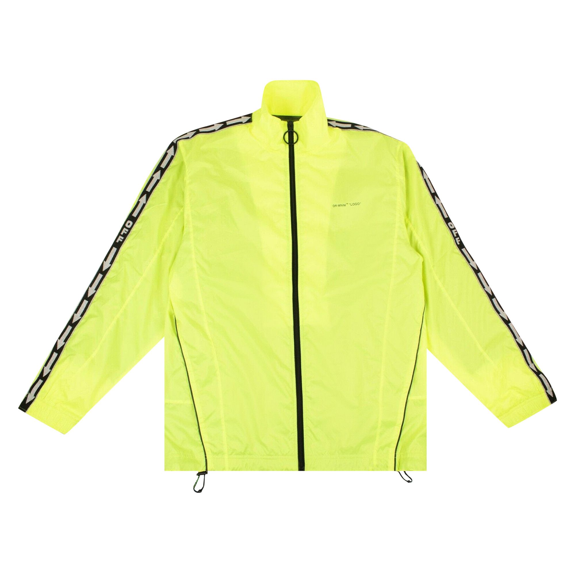 Size xs Off White Neon Taped Track Jacket Neon Yellow