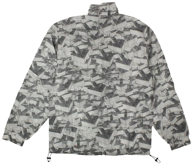 Off White Arrows Pattern Track Jacket Grey
