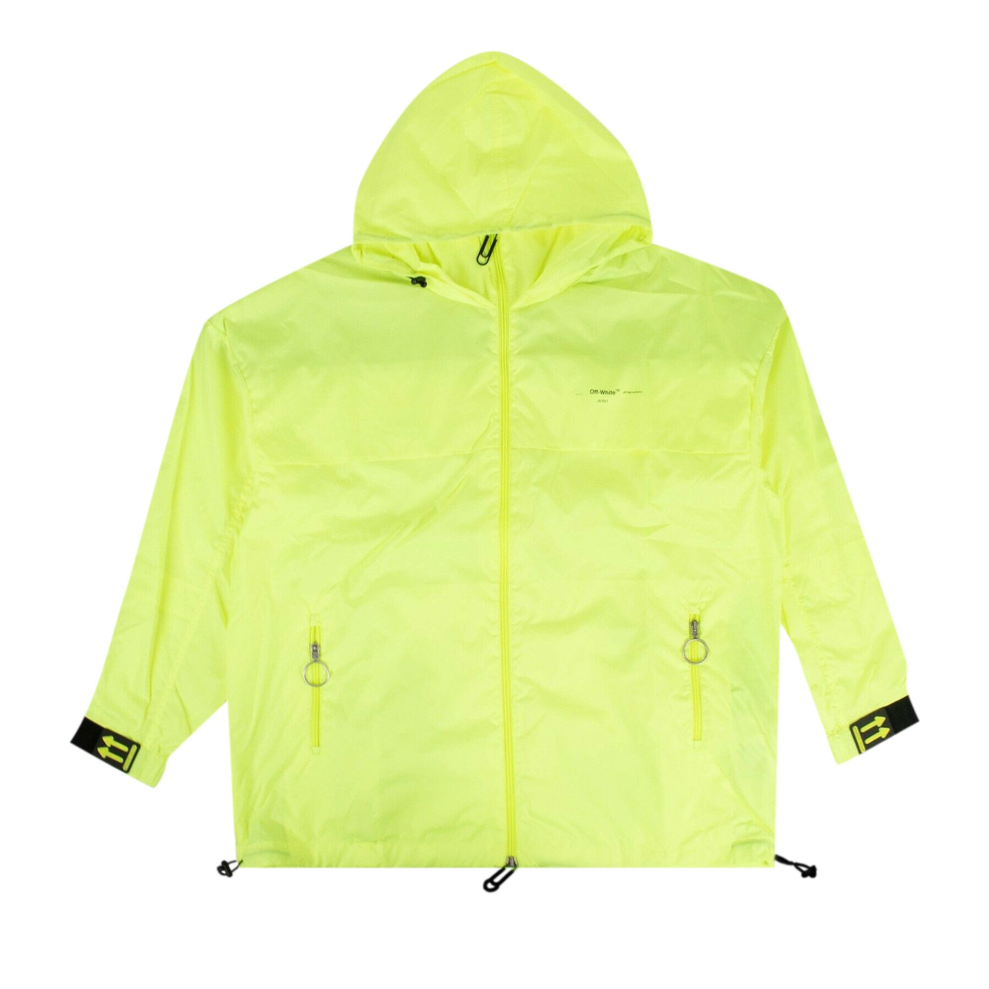 Off white neon jacket sales