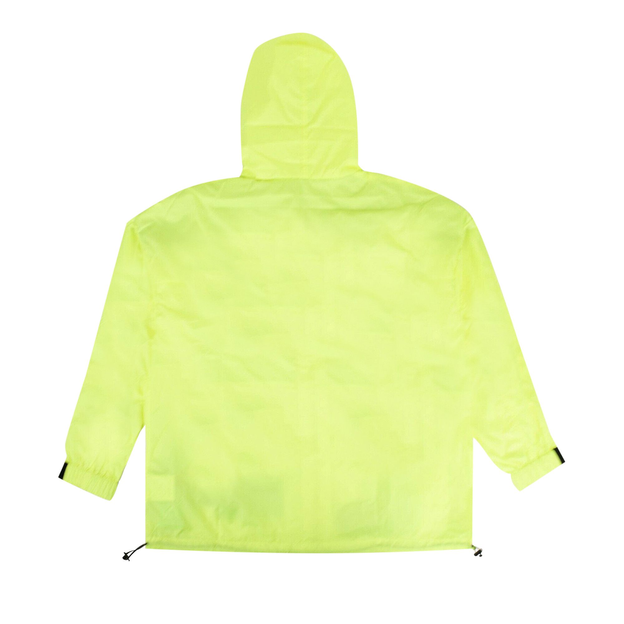 Neon yellow windbreaker shop