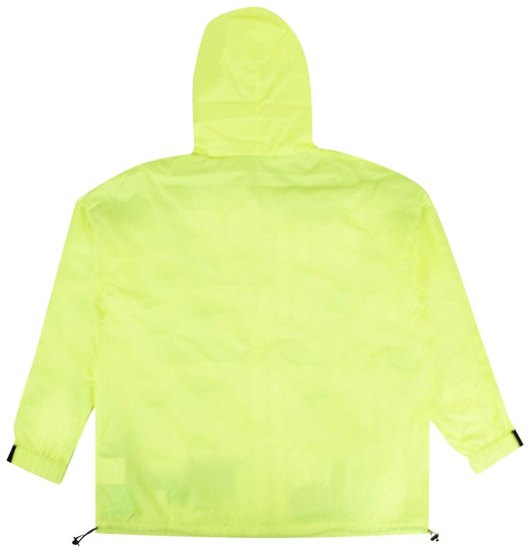 Off White Windbreaker Neon Yellow
