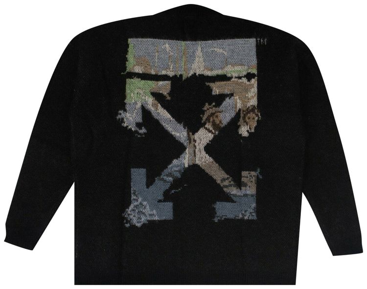 Off White Arrow Sweater Black