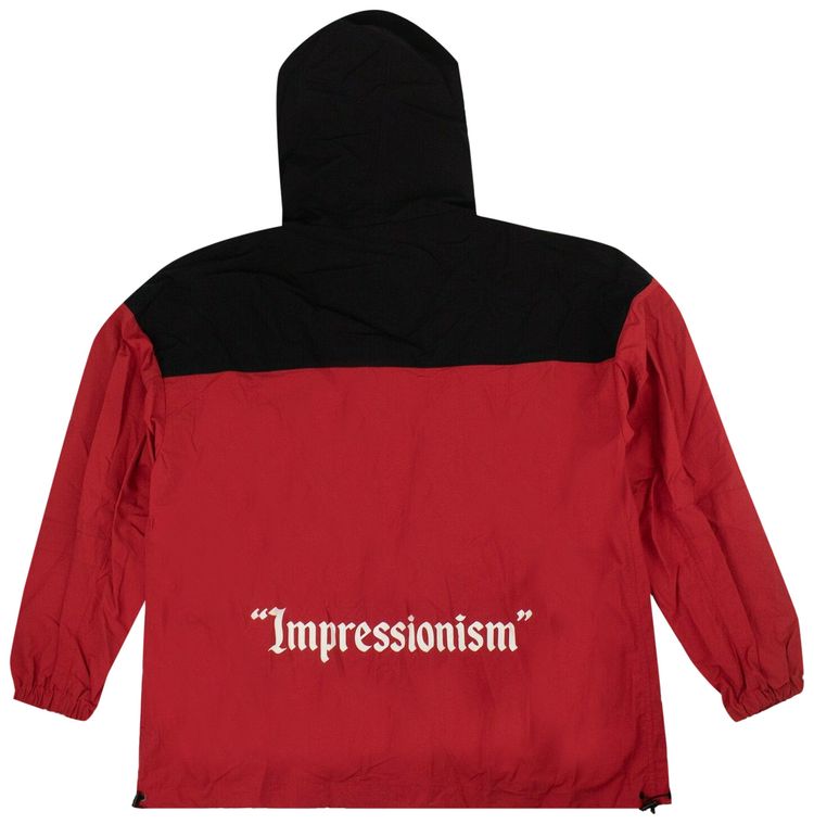 Off White Logo Hoodie Red