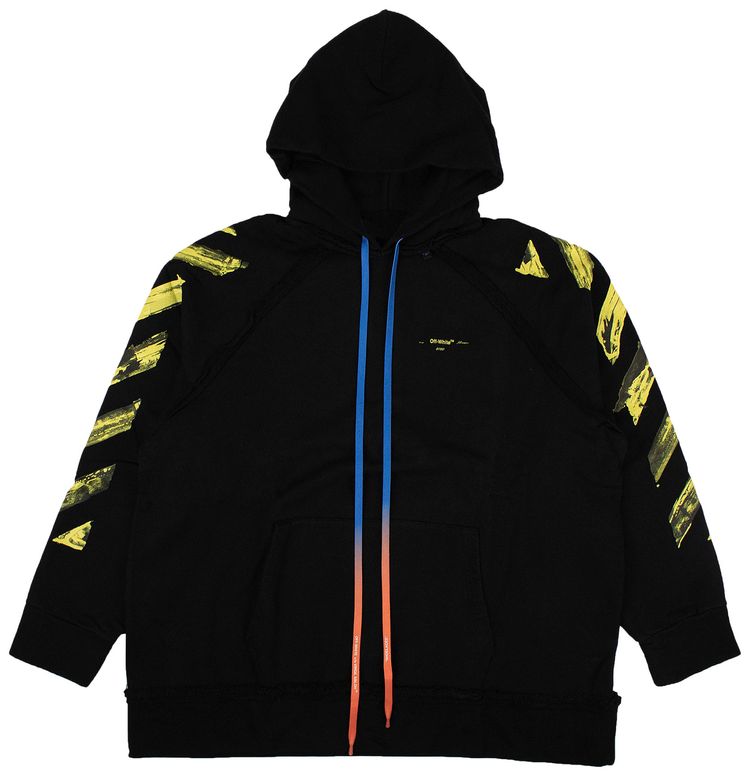 Off White Raw Edges Arrows Sweatshirt Black