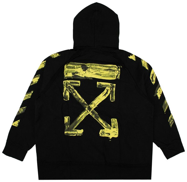Off White Raw Edges Arrows Sweatshirt Black
