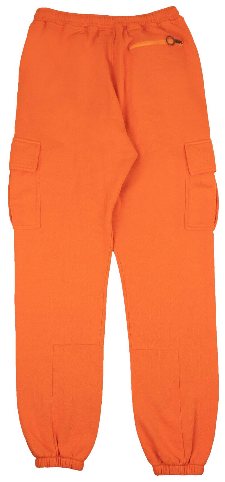 Off White Cargo Sweatpants Orange